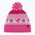 Zimní čepice Eisbar Retroski Pompon pitti pink