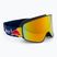 Lyžařské brýle Red Bull SPECT Rush blue/red snow - orange with red mirror