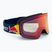 Lyžařské brýle Red Bull SPECT Rush Photo blue/brown with red chrome x