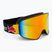Lyžařské brýle Red Bull SPECT Rush black/red snow - orange with red mirror