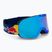 Lyžařské brýle Red Bull SPECT Soar Photo dark blue/light blue with blue chrome x