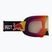 Lyžařské brýle Red Bull SPECT Soar Photo matt black/brown with red chrome x
