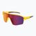 Sluneční brýle Red Bull SPECT Dundee matt clear yellow/ smoke with red-purple mirror