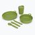 Sada turistického nádobí Sea To Summit Horizon Dinnerware tarragon