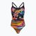 Dámské jednodílné plavky Funkita Diamond Back One Piece sunset city