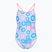 Dětské jednodílné plavky Funkita Diamond Back One Piece bundjalung blue