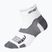 2XU Vectr Ultralght 1/4 Crew sportovní ponožky bílé UA5046E