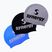 Plavecká čepice Synergy Silicone Swim Cap 3-Pack black/blue/silver
