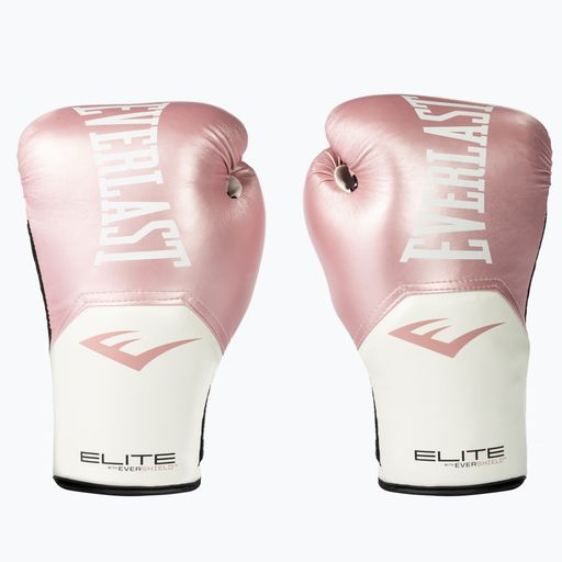 Dámské boxerské rukavice EVERLAST Pro Style Elite 11 růžové EV2500 PINK/WHT-12 oz.
