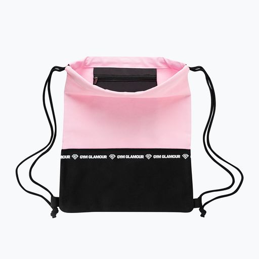 Dámský sportovní vak Gym Glamour Gym bag růžovo-černý 279 3
