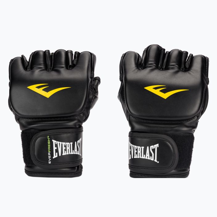 Pánské Grapplingové rukavice EVERLAST MMA Gloves černé EV7561 BLK-S/M