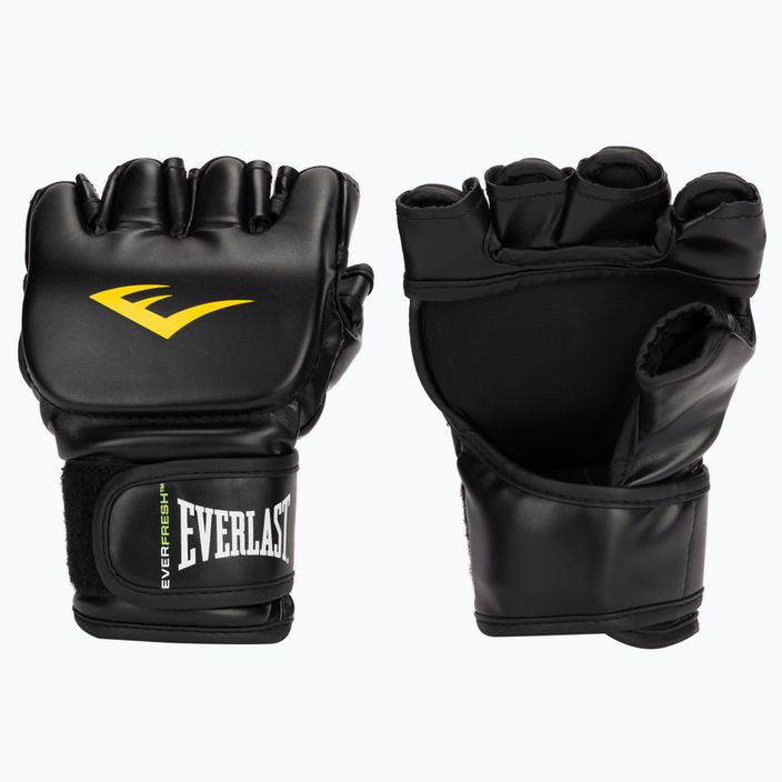 Pánské Grapplingové rukavice EVERLAST MMA Gloves černé EV7561 BLK-S/M 3