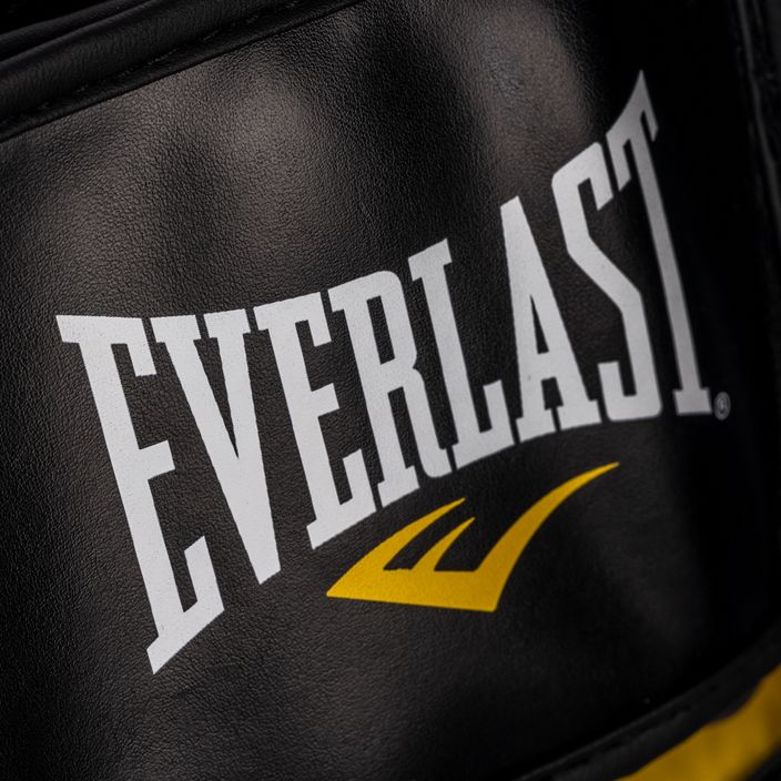 Pánská boxerská helma Everlast Elite Lea Headgear černá EV 720 M/L 4