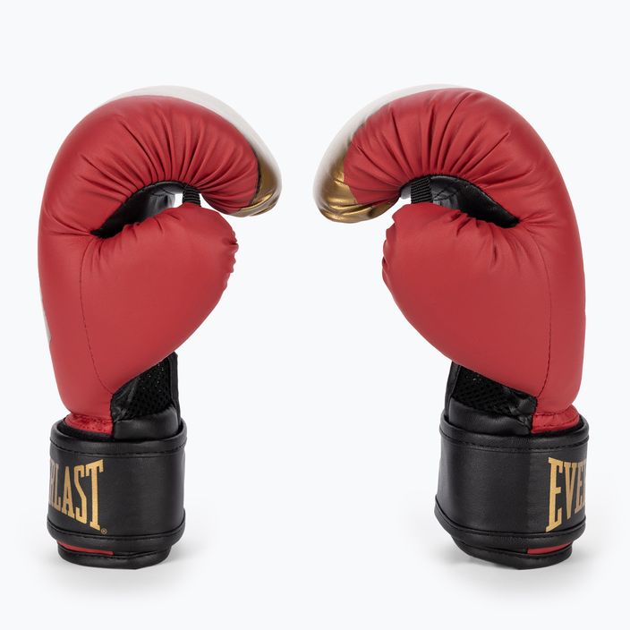 Dětské boxerské rukavice Everlast Prospect 2 red/gold EV4602 RED/GLD 4