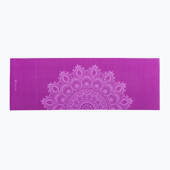 Podložka na jógu Gaiam Purple Mandala 6 mm vialová 62203 2