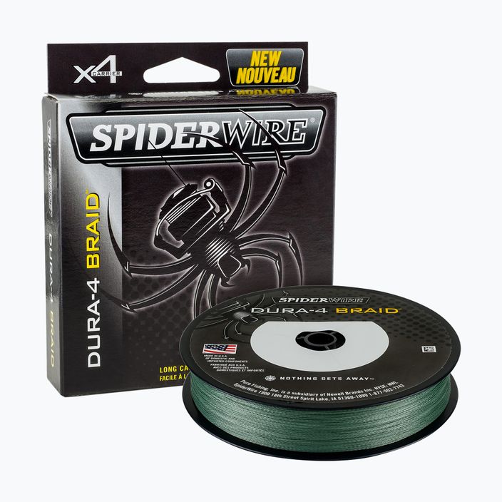 SpiderWire Dura 4 zelený spřádací oplet 1450377 2