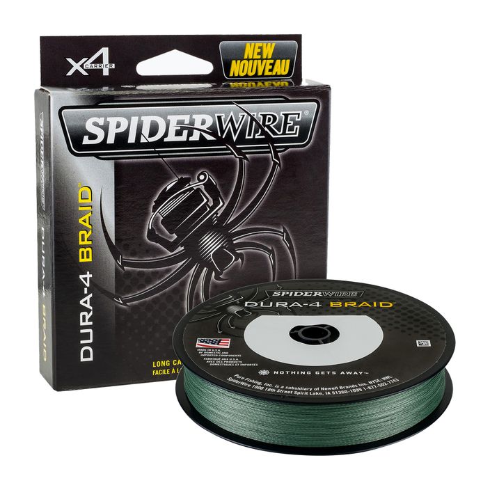 Spiningový oplet SpiderWire Dura 4 zelený 1450386 2