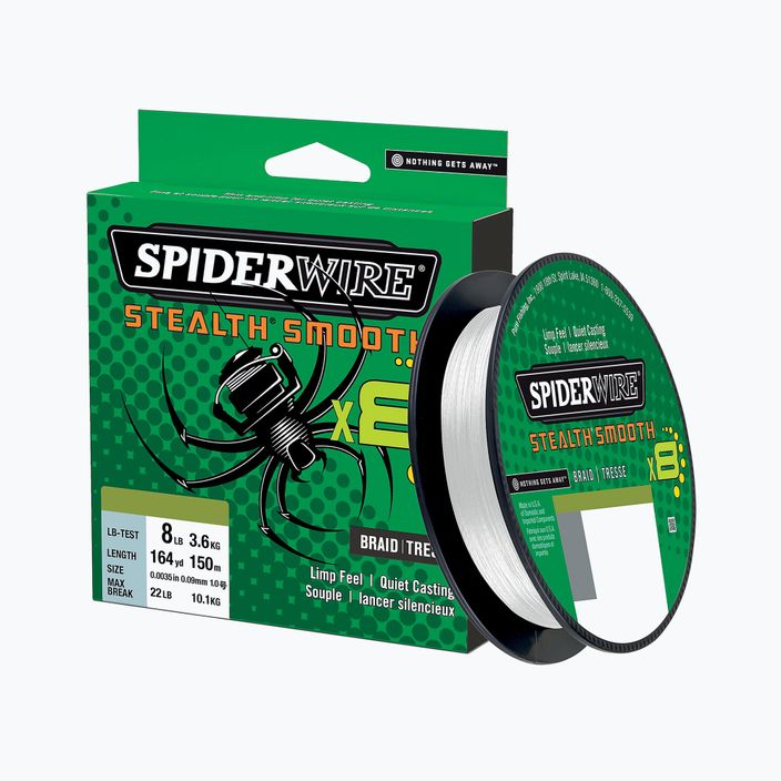 SpiderWire Stealth 8 spiningový oplet bílý 1515647 2