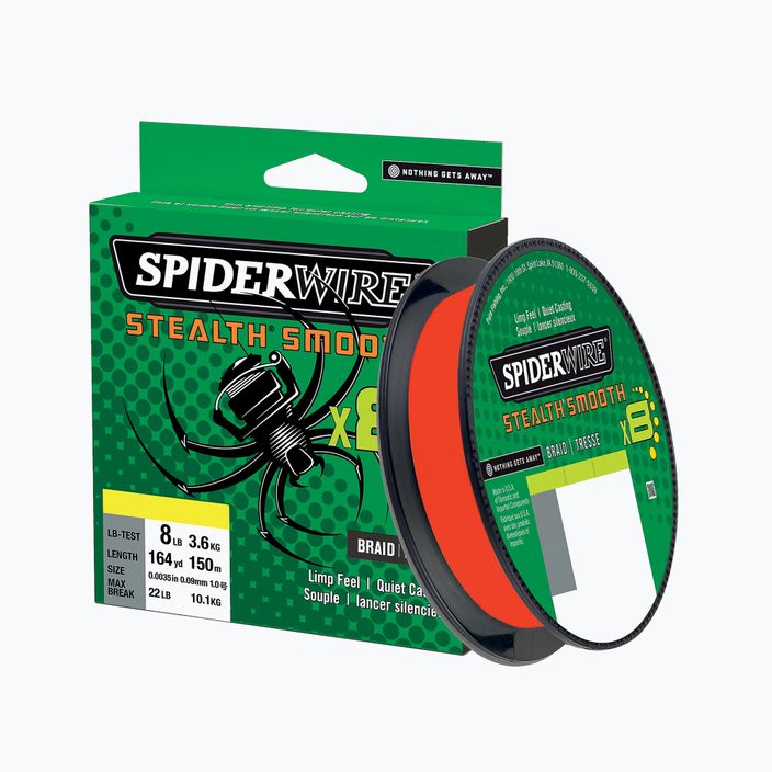 SpiderWire Stealth 8 spiningový oplet červený 1515680 2