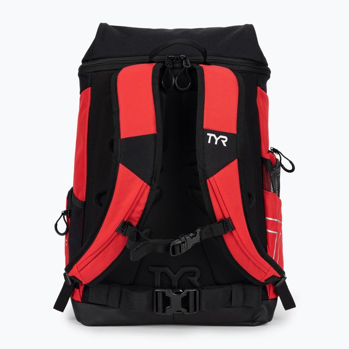 Plavecký batoh TYR Alliance Team 45 l červený/černý 3
