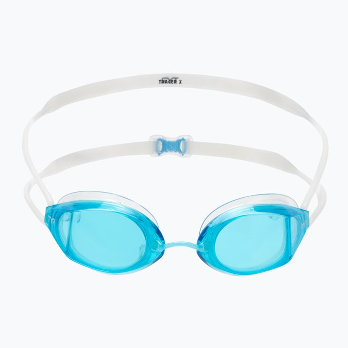 Plavecké brýle TYR Tracer-X Racing modrobílé LGTRX 2