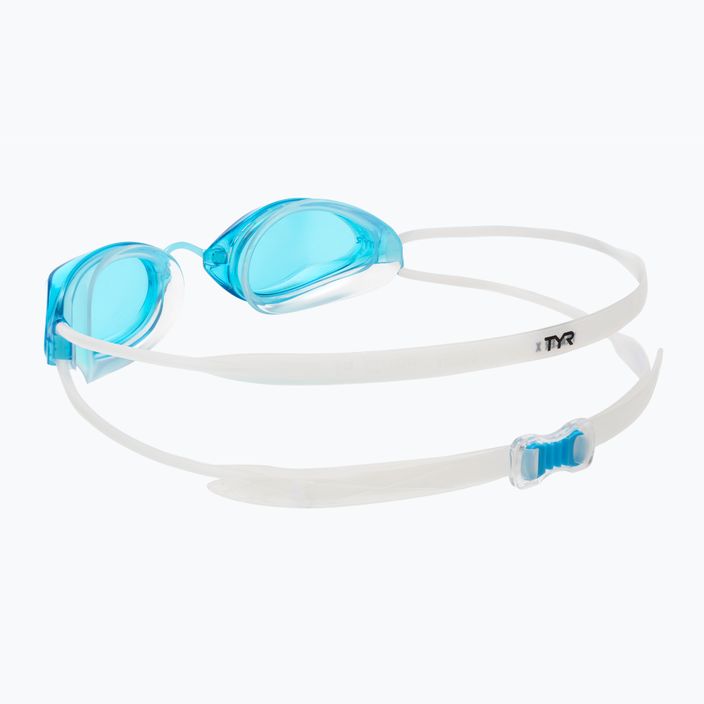 Plavecké brýle TYR Tracer-X Racing modrobílé LGTRX 4