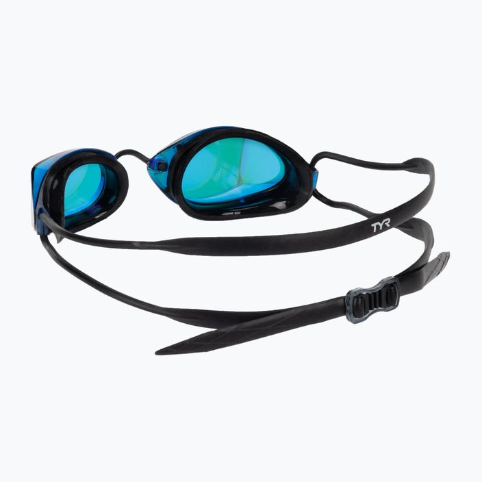 Plavecké brýle TYR Tracer-X Racing Mirrored černo-modrýe LGTRXM_422 4