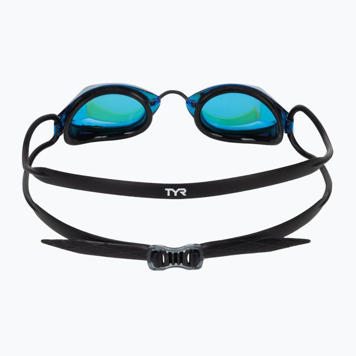 Plavecké brýle TYR Tracer-X Racing Mirrored černo-modrýe LGTRXM_422 5