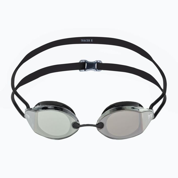 Plavecké brýle TYR Tracer-X Racing Nano Mirrored silver/black 2