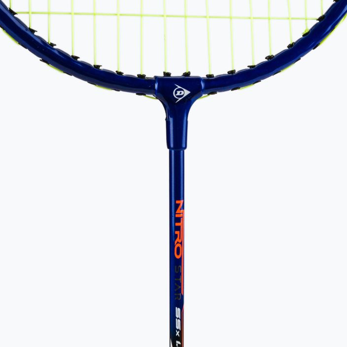 Dunlop Nitro-Star SSX 1.0 badmintonový set modrá/žlutá 13015319 5