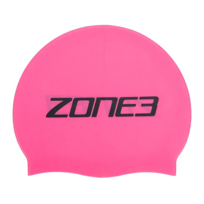 Plavecká čepice Zone3 High Vis Pink SA18SCAP114_OS 2