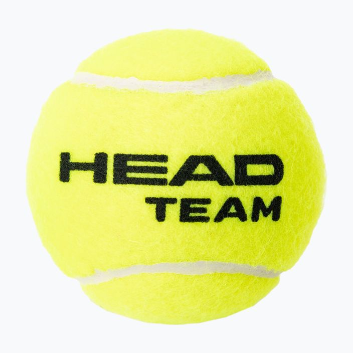 Sada tenisových míčků 4 ks. HEAD Team 4B žlutá 575704 2