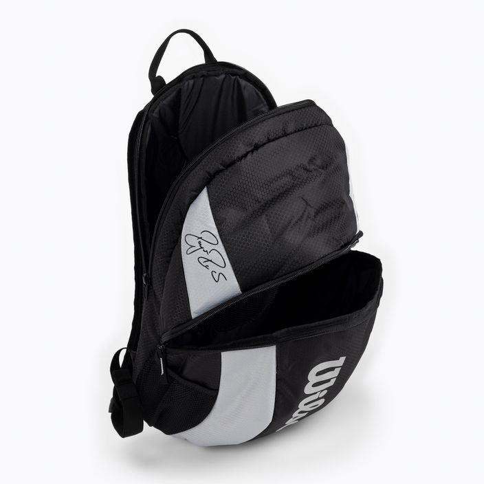 Tenisový batoh Wilson Rf Team Backpack černý WR8005901 4
