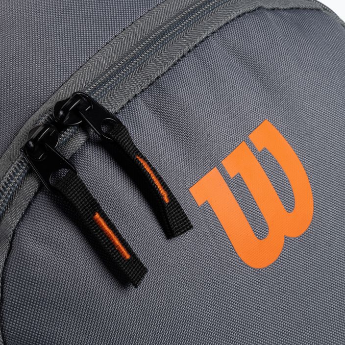 Tenisový batoh Wilson Team Backpack šedý WR8009901 5