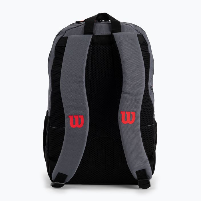 Tenisový batoh Wilson Team Backpack šedý WR8009904 2