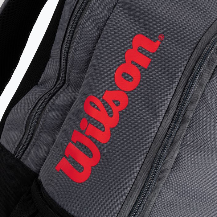 Tenisový batoh Wilson Team Backpack šedý WR8009904 5