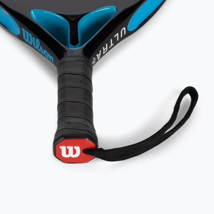 Padelová raketa Wilson Ultra Team V2 černo-modrá WR067011U2 3