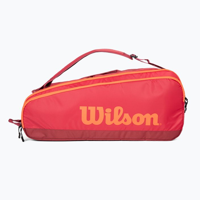 Wilson Tour 6 Pack Maroon Tenisová taška WR8011302001 2