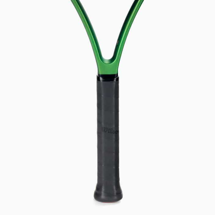 Dětská tenisová raketa Wilson Blade 26 V8.0 černo-zelená WR079210U 4