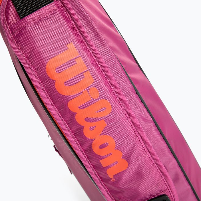 Dětská tenisová taška Wilson Junior Racketbag fialová WR8017803001 5