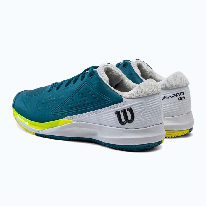 Pánská tenisová obuv Wilson Rush Pro Ace Clay modrá WRS329530 3