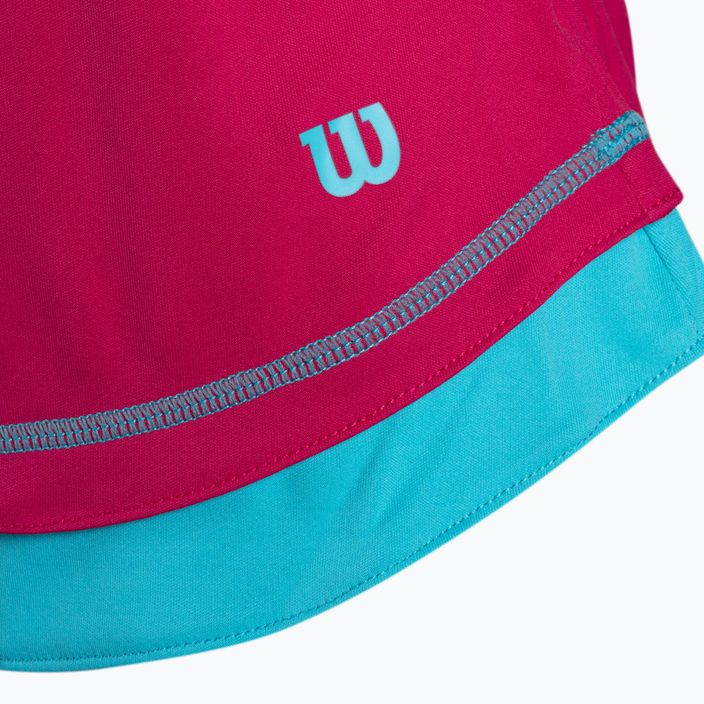 Dětské tenisové tričko Wilson Competition Tank II růžové WRA807701 3