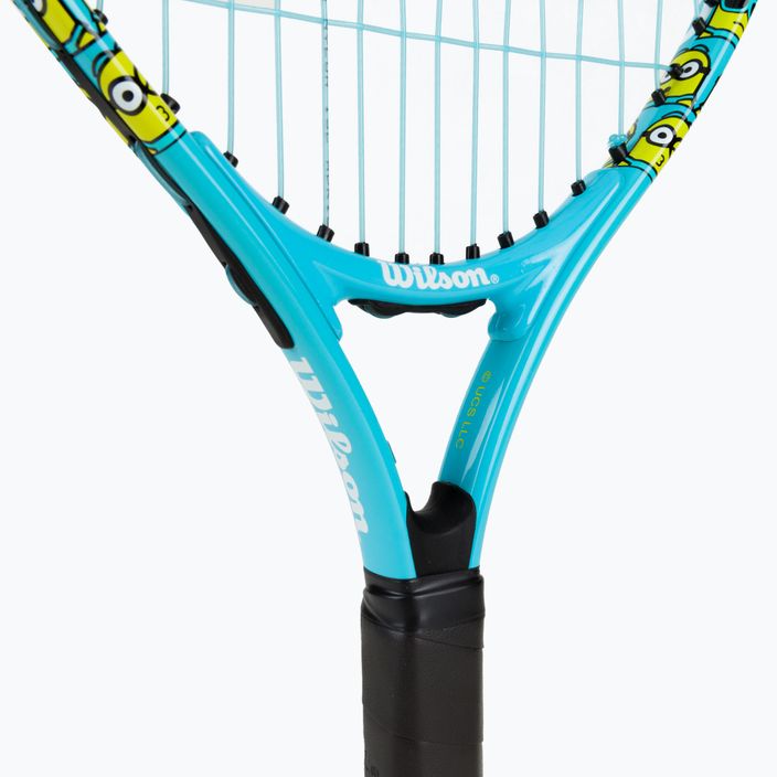 Dětská tenisová raketa Wilson Minions 2.0 Jr 19 modrá/žlutá WR097010H 4