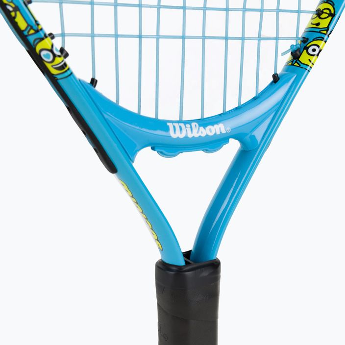 Dětská tenisová raketa Wilson Minions 2.0 Jr 17 modrá/žlutá WR096910H 4