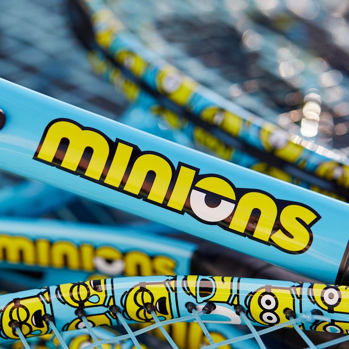 Dětská tenisová raketa Wilson Minions 2.0 Jr 21 modrá/žlutá WR097110H 12