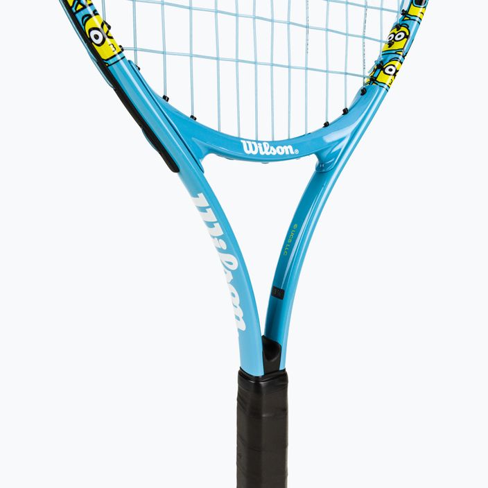 Dětská tenisová souprava Wilson Minions 2.0 Junior Kit 25 modrá/žlutá WR097510F 4