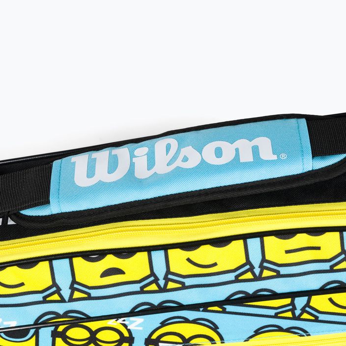 Dětská tenisová taška Wilson Minions 2.0 Team 3 Pack modrá/žlutá WR8020301001 3