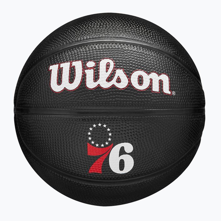 Wilson NBA Team Tribute Mini Philadelphia 76Ers basketbal WZ4017611XB3 velikost 3 2