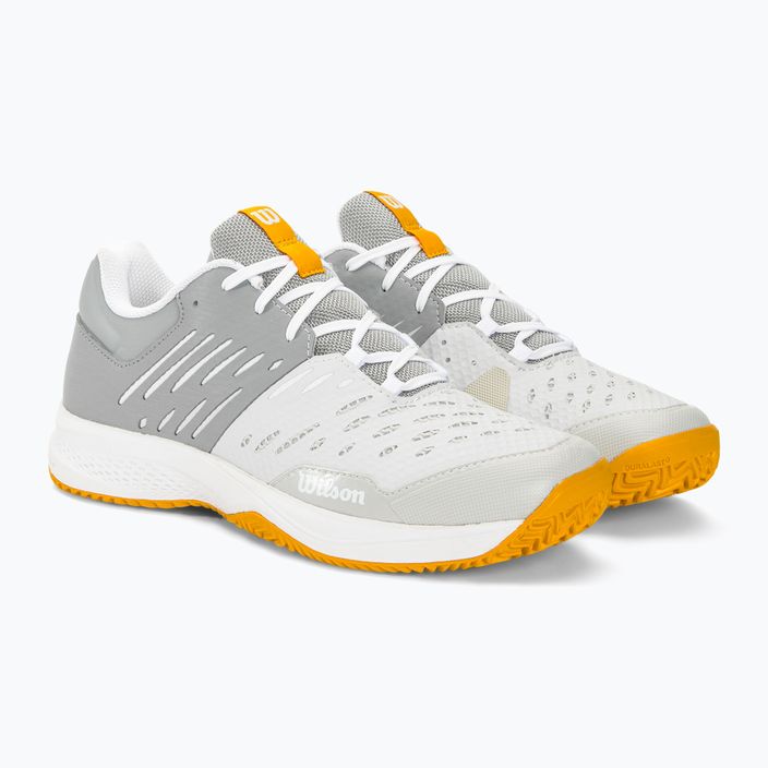 Pánské  tenisové boty  Wilson Kaos Comp 3.0 lunarrock/griffin/oldgold 4