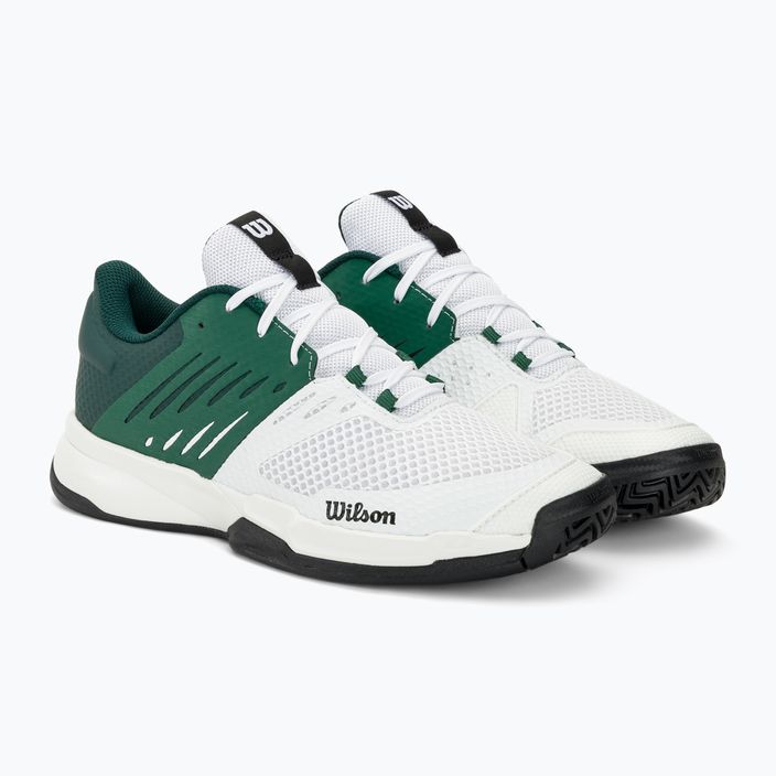 Pánské tenisové boty Wilson Kaos Devo 2.0 white/evergreen 4